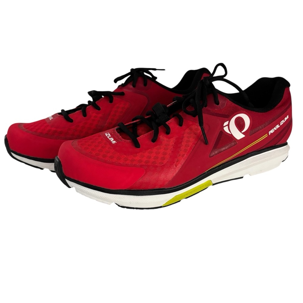 Pearl Izumi Shoes XRoad Fuel V5 Rogue Red Pedaling Shoes Bonded Seamless Upper
